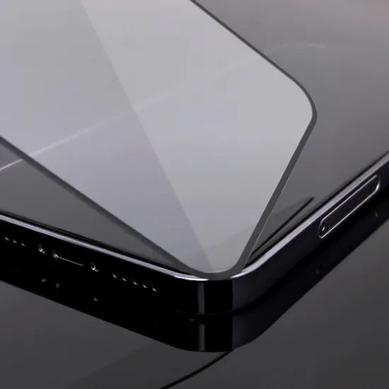 Wozinsky Super Durable Full Glue Tempered Glass Full Screen with Frame Case Friendly iPhone SE 2022 / SE 2020 / iPhone 8 / iPhone 7 Black