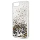 Karl Lagerfeld KLHCI8LROGO iPhone 7/8 Plus czarno-złoty/black & gold hard case Glitter