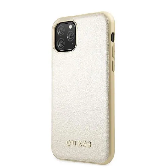 Guess GUHCN58IGLGO iPhone 11 Pro gold/gold hard case Iridescent