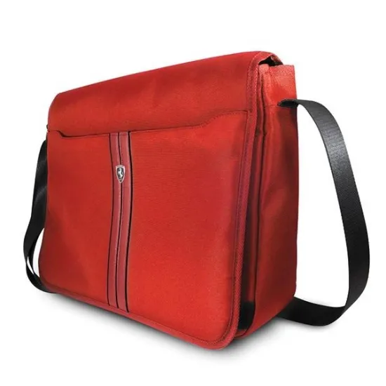 Ferrari Urban Collection Messenger bag for a 13&quot; laptop - red