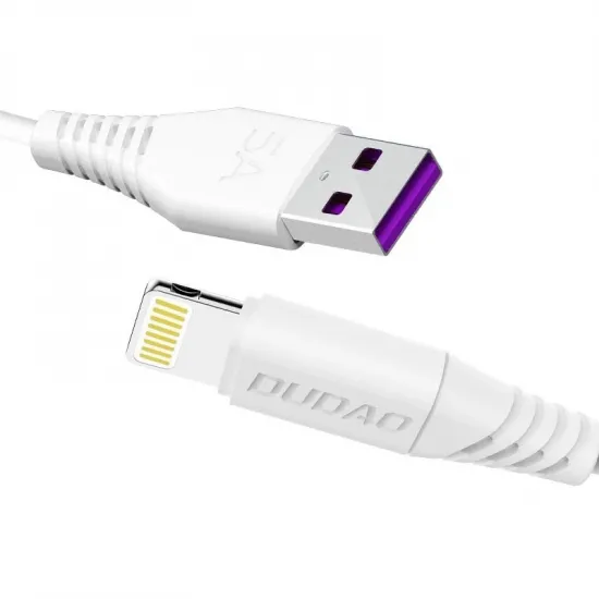 Dudao Kabel USB / Lightning 5A 1m weiß (L2L 1m weiß)