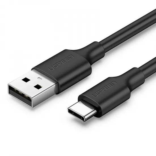 Ugreen Kabel USB - USB Typ C 2 A 2m schwarzes Kabel (60118)