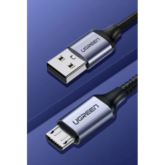 Ugreen cable USB - micro USB cable 1m gray (60146)