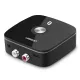Ugreen adapter receiver Bluetooth 5.1 aptX 2RCA / 3.5mm mini jack black (40759)