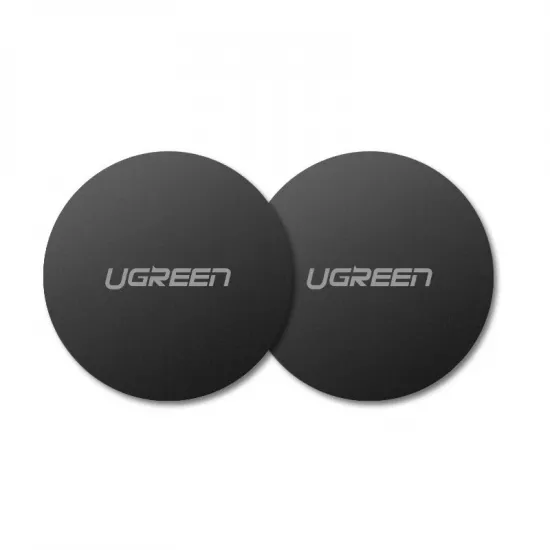 Ugreen 2x metal plates plate for magnetic phone holders black (30836)