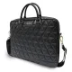 Guess Quilted bag for a 16&quot; laptop - black