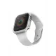 UNIQ etui Valencia Apple Watch Series 4/5/6/SE 40mm. srebrny/titanium silver