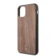 Mercedes MEHCN65VWOLB iPhone 11 Pro Max hard case brązowy/brown Wood Line Walnut