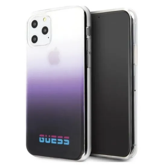 Guess GUHCN65DGCPI iPhone 11 Pro Max purple/gradient purple hard case California