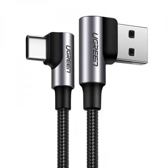 Ugreen USB-Kabel - USB Type C Quick Charge 3.0 QC3.0 3 A 0,5 m grau (US176 20855)