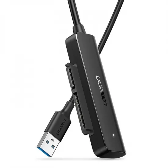 Ugreen adapter 2.5 ' SATA III 3.0 HDD SSD - USB 3.2 Gen 1 (SuperSpeed USB 5 Gbps) black (70609 CM321)