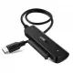 Ugreen adapter 2.5 ' SATA III 3.0 HDD SSD - USB Type C 3.2 Gen 1 (SuperSpeed USB 5 Gbps) adapter black (70610 CM321)