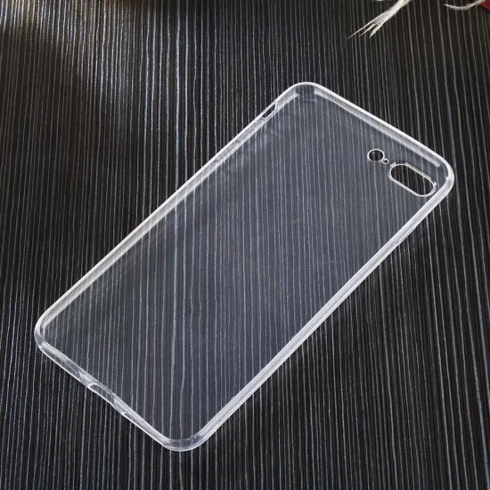 Ultra Clear 0.5mm Silikon Gel Handyhülle Schutzhülle für Huawei Y6p transparent