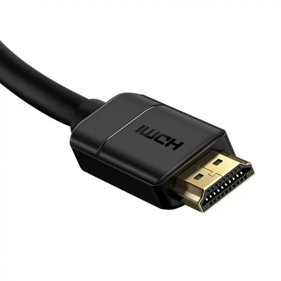 Baseus Cable HDMI 2.0 4K 60 Hz 3D HDR 18 Gbps 3 m black (CAKGQ-C01)