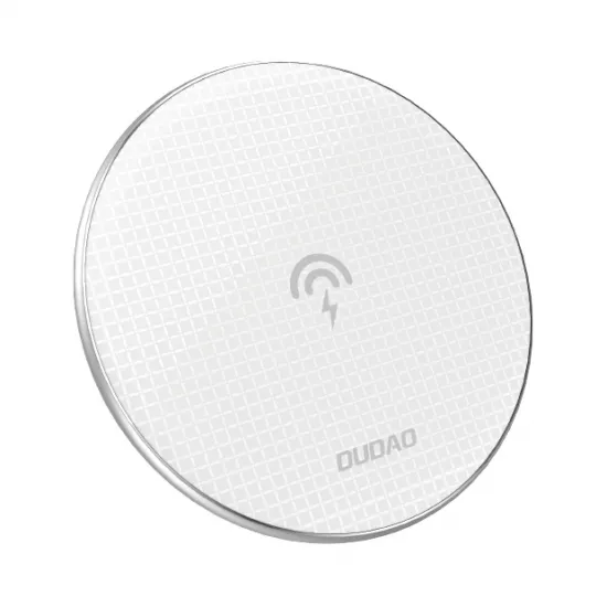 Dudao ultra-thin stylish wireless Qi charger 10 W white (A10B white)