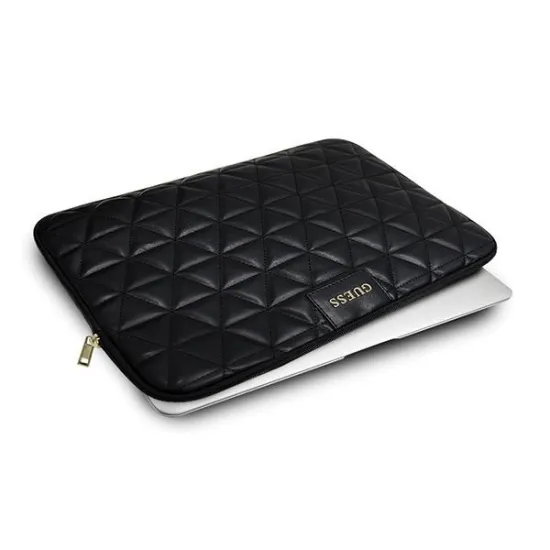 Guess Quilted cover for a 13&quot; laptop - black