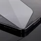 Wozinsky Full Cover Flexi Nano Glass Hybrid Screen Protector with frame for iPhone 12 mini black
