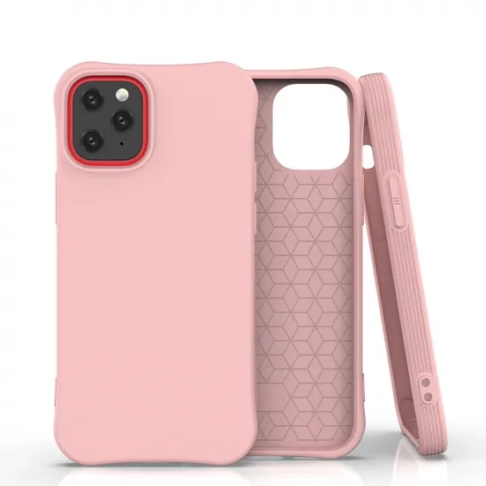 Soft Color Case flexible gel case for iPhone 12 mini pink