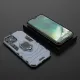 Ring Armor Case Kickstand Tough Rugged Cover for iPhone 12 Pro Max blue