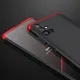 GKK 360 Protection Case Front and Back Case Full Body Cover Samsung Galaxy M51 black-red