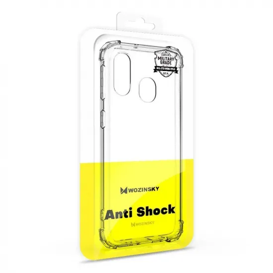 Wozinsky Anti Shock durable case with Military Grade Protection for Samsung Galaxy M51 transparent