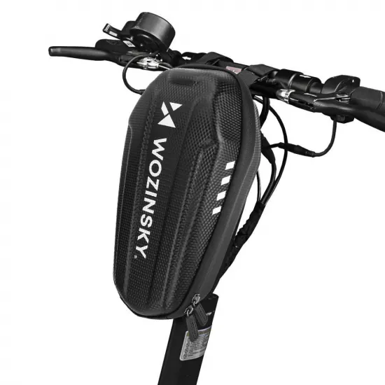 Wozinsky waterproof scooter handlebar bag 3l handlebar bag black (WSB4BK)