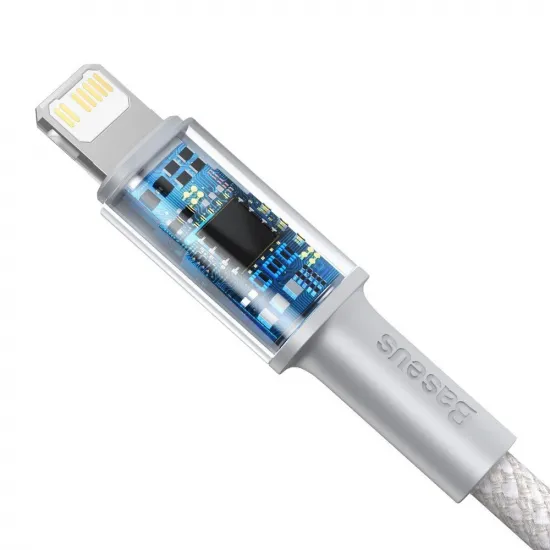 Baseus CATLGD-02 Lightning - USB-C PD cable 20W 480Mb/s 1m - white