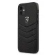 Ferrari FEHQUHCP12SBK iPhone 12 mini 5.4&quot; black/black hardcase Off Track Quilted