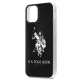 US Polo USHCP12STPUHRBK iPhone 12 mini 5,4" czarny/black Shiny Big Logo