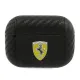 Ferrari FESAPCABK AirPods Pro cover black/black On Track PU Carbon