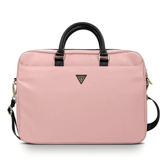 Guess Bag GUCB15NTMLLP 16&quot; pink/pink Nylon Triangle Logo