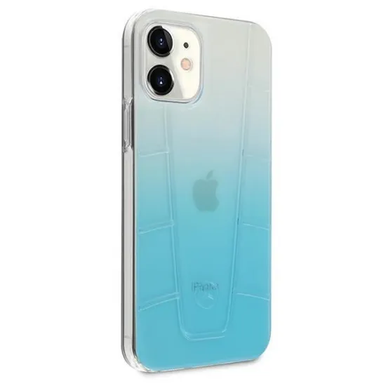 Mercedes MEHCP12SCLGBL iPhone 12 mini 5,4" niebieski/blue hardcase Transparent Line