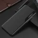 Eco Leather View Case elegant bookcase type case with kickstand for Samsung Galaxy A02s EU black