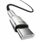 Baseus CATJK-D01 USB-C - USB-C PD QC SCP cable 100W 5A 480Mb/s 2m - black