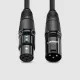 Ugreen Verlängerungskabel Audio-Mikrofonkabel für Mikrofon XLR (weiblich) - XLR (männlich) 1 m (AV130)