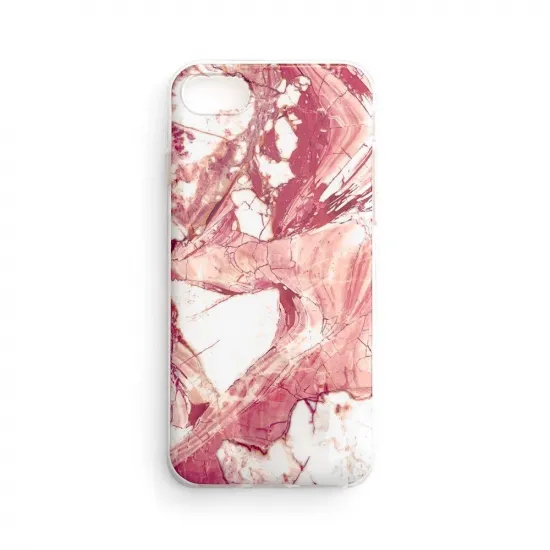 Wozinsky Marble TPU case cover for Samsung Galaxy M51 pink
