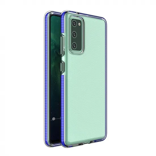 Spring Case Silikon Gel Handyhülle Schutzhülle für Samsung Galaxy S21 Ultra 5G blau