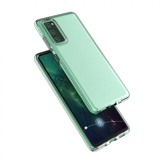 Spring Case Silikon Gel Handyhülle Schutzhülle für Samsung Galaxy S21 Ultra 5G blau