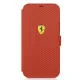 Ferrari FESPEFLBKP12SRE iPhone 12 mini 5.4&quot; red/red book On Track Perforated
