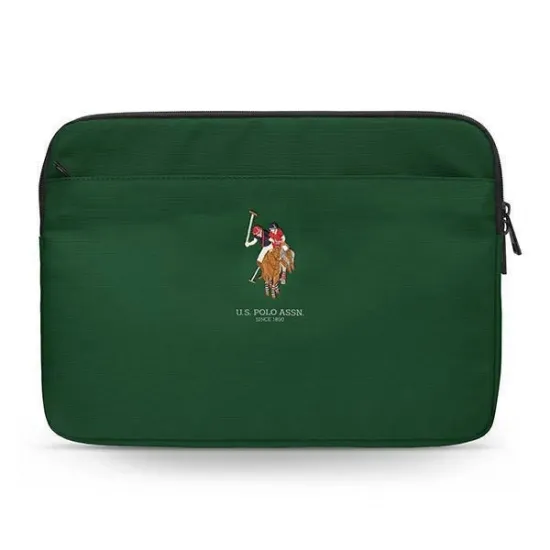 US Polo Assn. Cover for a 13&quot; laptop - green