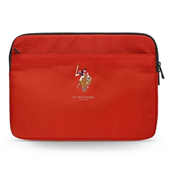 US Polo Assn. Cover for a 13&quot; laptop - red