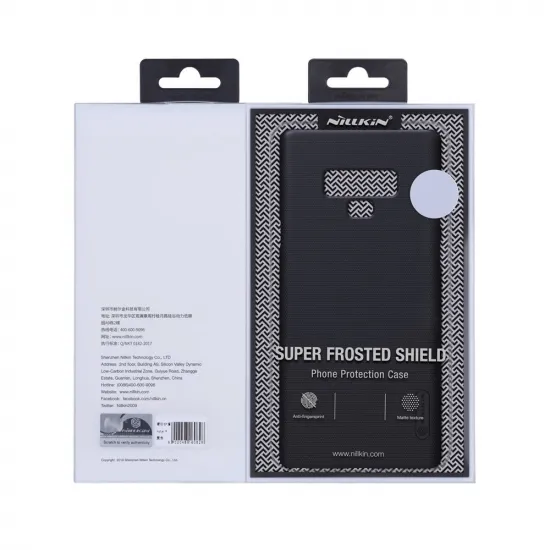 Nillkin Super Frosted Shield reinforced case cover for Samsung Galaxy A42 5G black