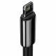 Baseus Tungsten USB - Lightning cable 2.4 A 1 m black (CALWJ-01)