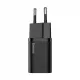 Baseus Super Si fast charger Quick Charge 3.0 Power Delivery 25W 3A + Cable USB Type C - USB Type C 3A 1m black (TZCCSUP-L01)