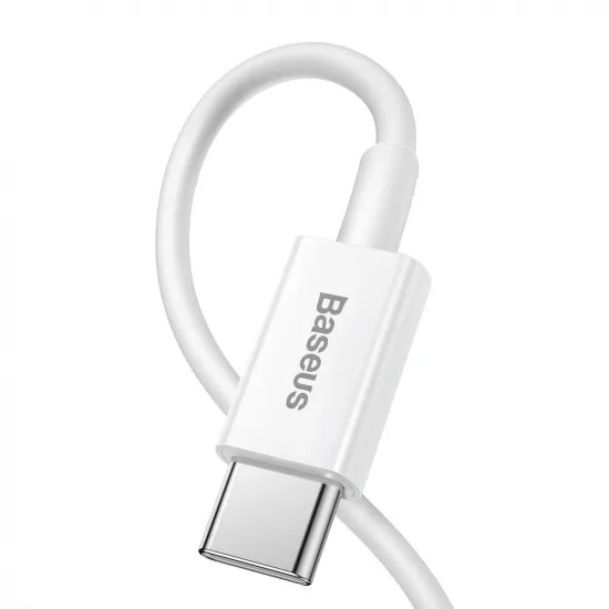Baseus Superior Series USB-C / Lightning PD 20W 2 m cable - white
