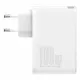 Baseus GaN2 Pro fast charger 100W USB / USB Type C Quick Charge 4+ Power Delivery white (CCGAN2P-L02)