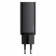 Baseus GaN2 Lite fast charger 65W USB / USB Type C Quick Charge 3.0 Power Delivery (gallium nitride) black (CCGAN2L-B01)
