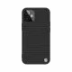 Nillkin Textured Case durable reinforced case with gel frame and nylon back for iPhone 12 mini black