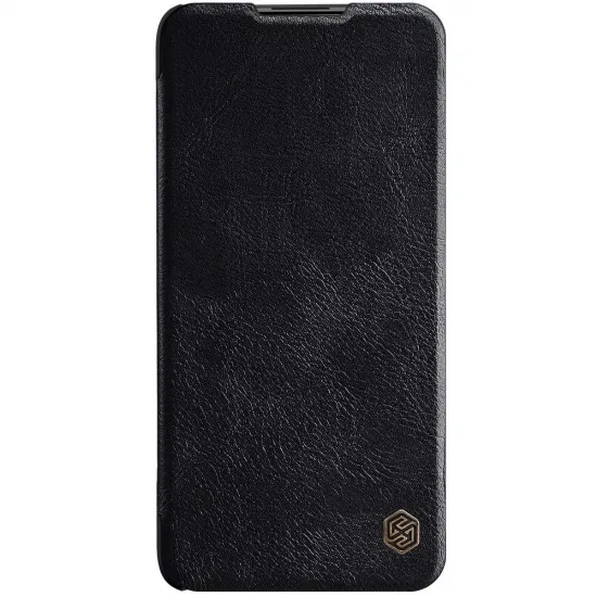 Nillkin Qin leather holster case for Xiaomi Redmi Note 9T 5G black