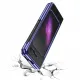 Plating Case hard case Electroplating frame Cover for Samsung Galaxy Fold blue